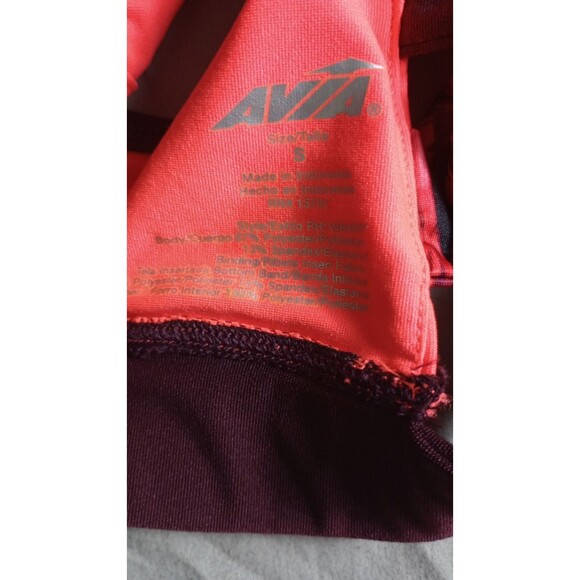 Avia Active Matrix Sports Bra Size S Preppy Work Out Gym Boho Colorful - Picture 3 of 3